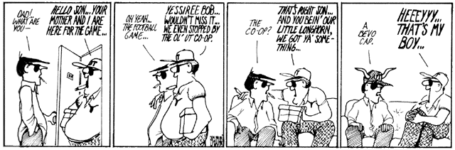 A Berkely Breathed strip from 1980